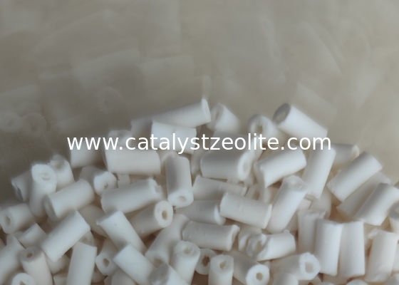 রাশিগ রিং শেপ গামা ক্যাটালিস্ট ক্যারিয়ার রিং 3.2 মিমি 4.8 মিমি 6.4 মিমি অ্যালুমিনা ক্যারিয়ার রিং